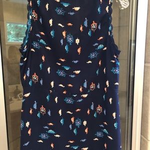 Maeve scallop blouse